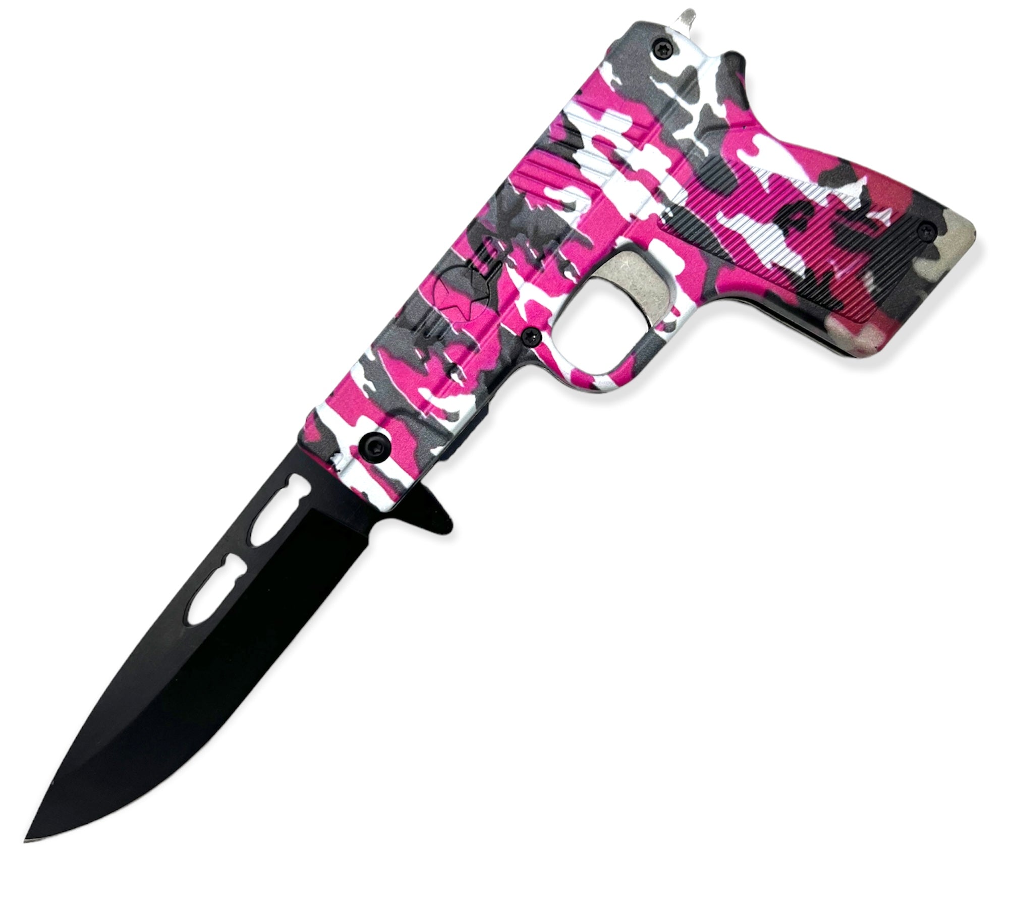 Amazon.com: Mossy Oak Graphics - 14004-R-BUP Break-Up Pink Rifle ...