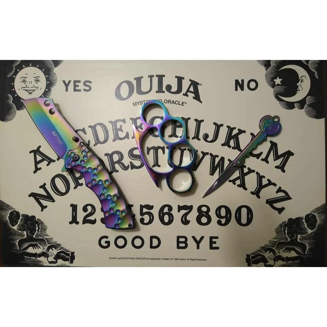 Folding Key Knife - Rainbow - Blades For Babes - Pocket Knife - 6