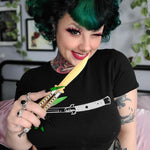 Halcyon Butterfly Knife - Blades For Babes - Butterfly Blade - 2