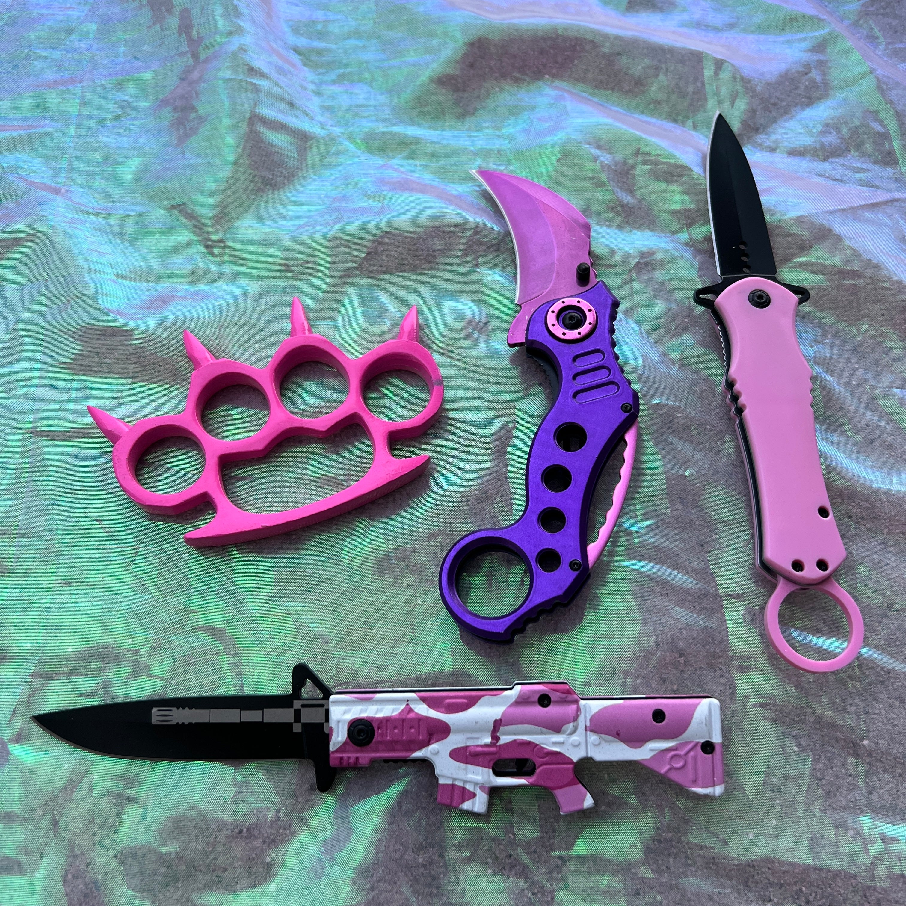 Pink Skull Crusher Knife – Blades For Babes