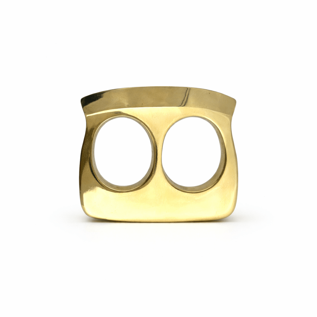 Double Barrel Brass Knuckles - Blades For Babes - Knuckles - 1