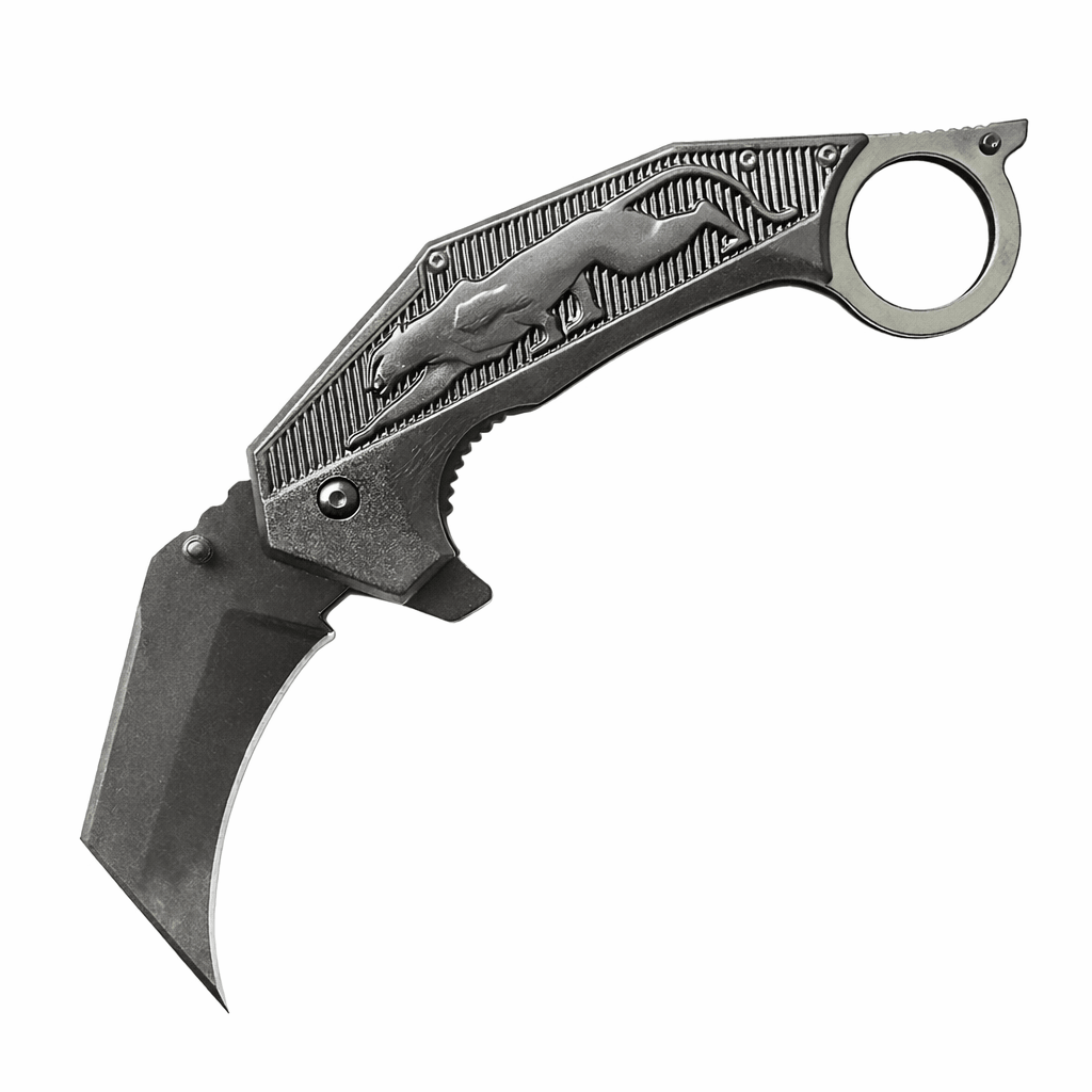 Huntress Panther Folding Blade - Blades For Babes - Pocket Knife - 1