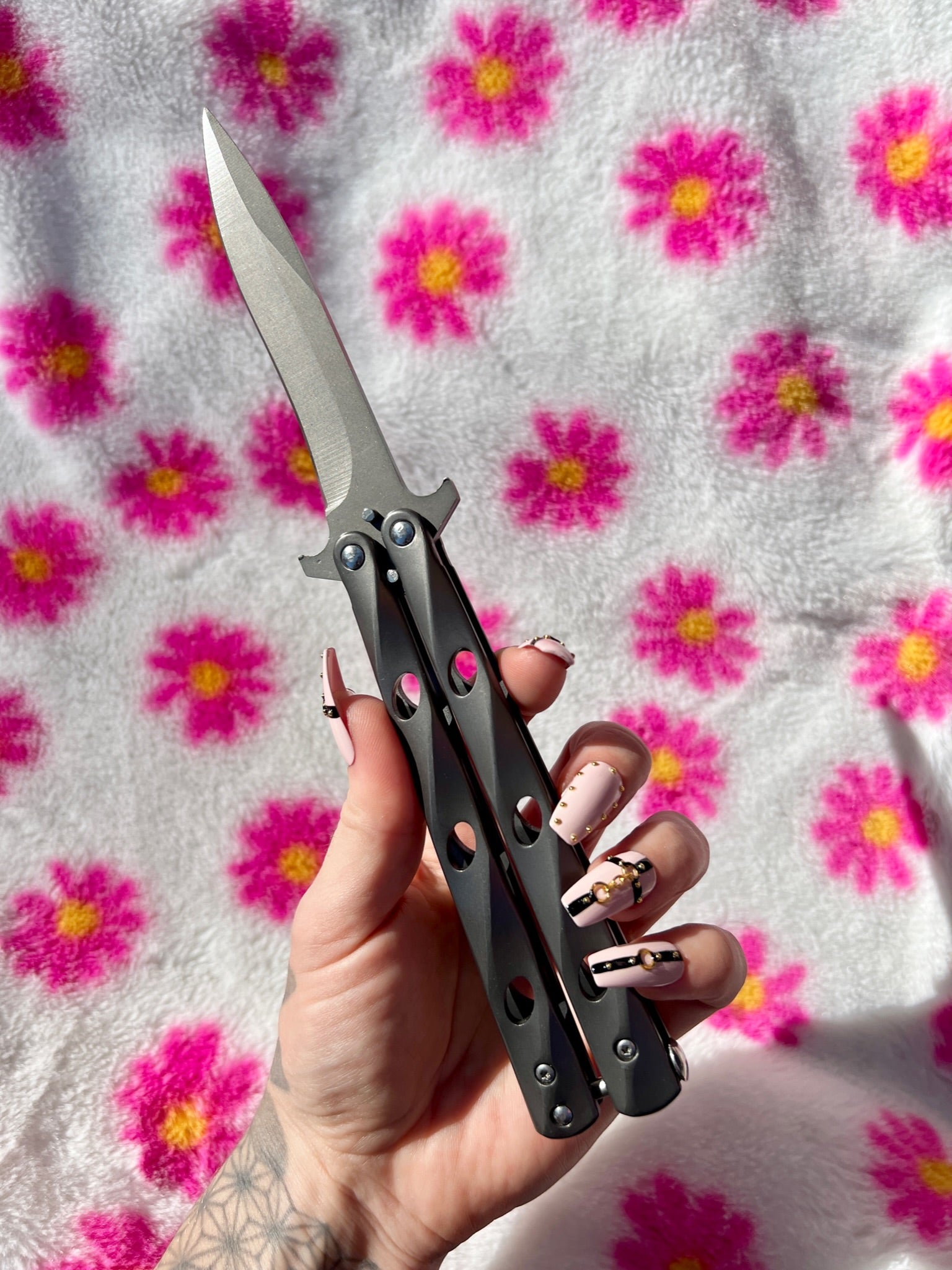 Dupree Butterfly Knife - Blades For Babes - Butterfly Blade - 4
