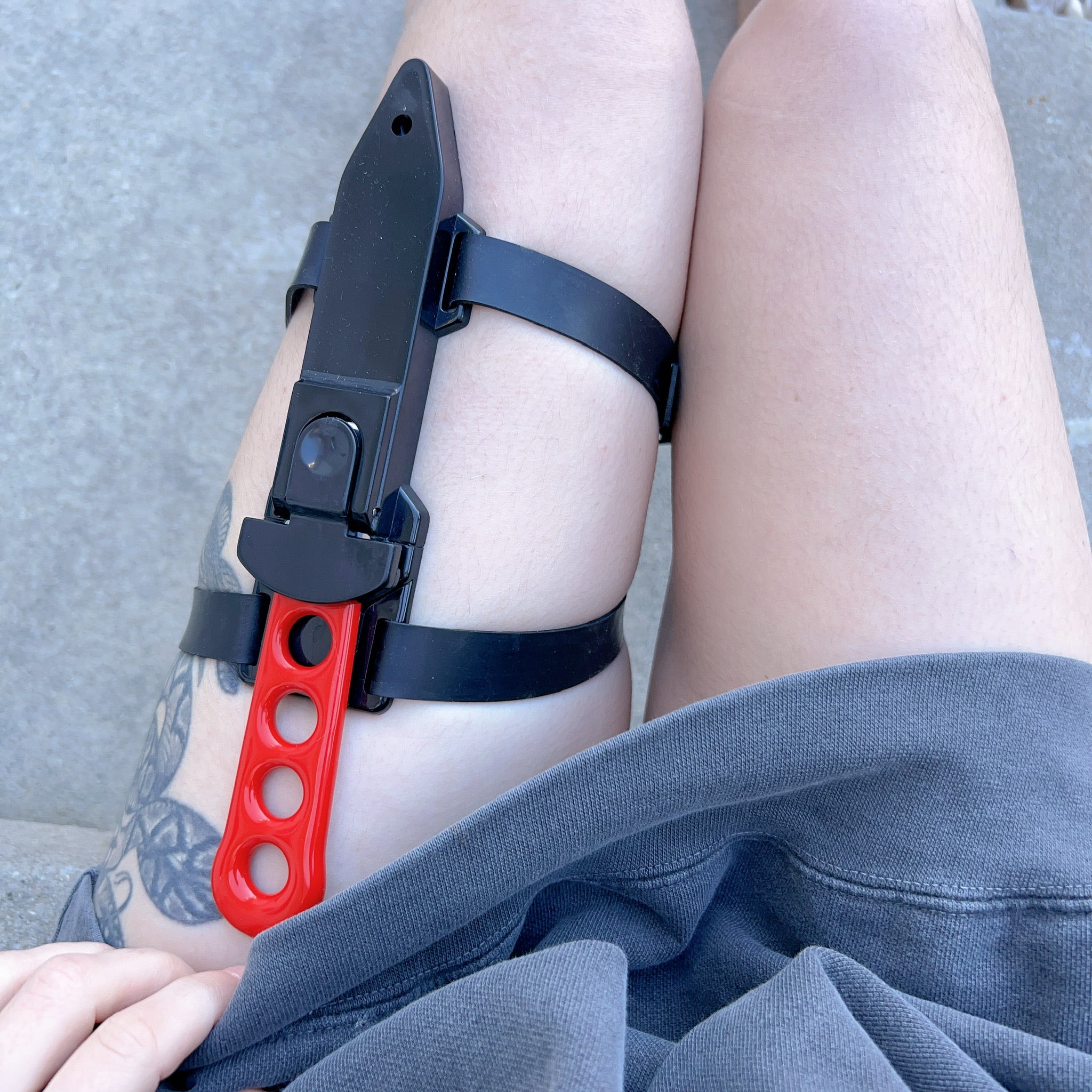 Flare Garter Belt Dagger - Blades For Babes - Fixed Blade - 3