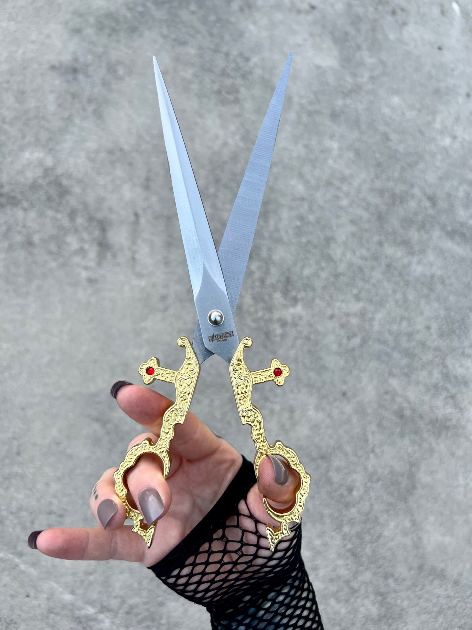 Hamlet Renaissance Scissors Dagger - Blades For Babes - Fixed Blade - 3