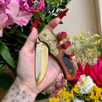 Gold Rush Spring Assisted Blade - Blades For Babes - Spring Assisted - 3