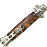 Chocolate Pearl Folding Blade - Silver - Blades For Babes - Pocket Knife - 2