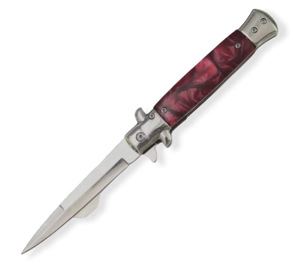 Wine N Dine Folding Blade - Silver - Blades For Babes - Pocket Knife - 1
