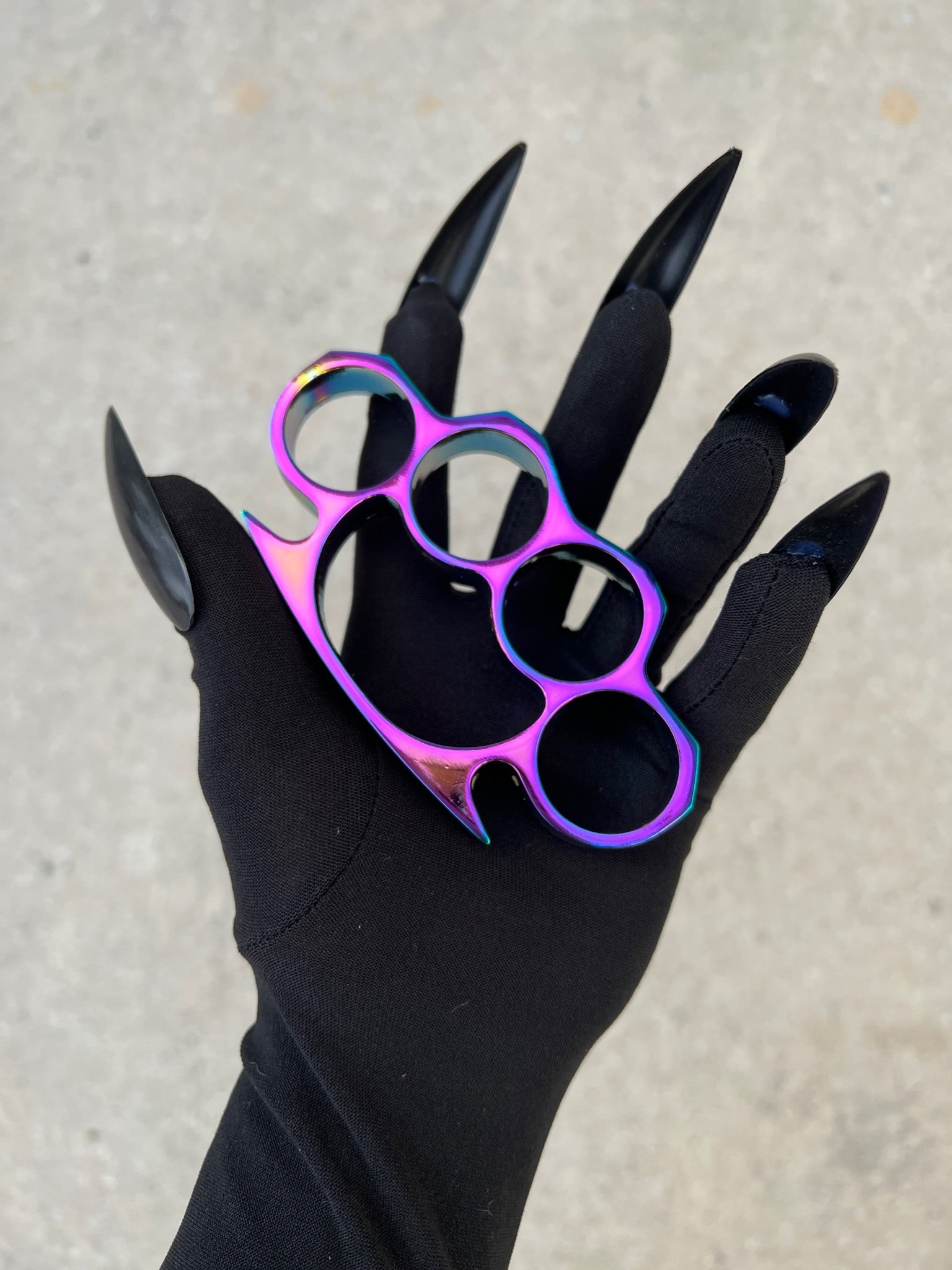 Rainbow Prism Knuckles - Blades For Babes - Knuckles - 2
