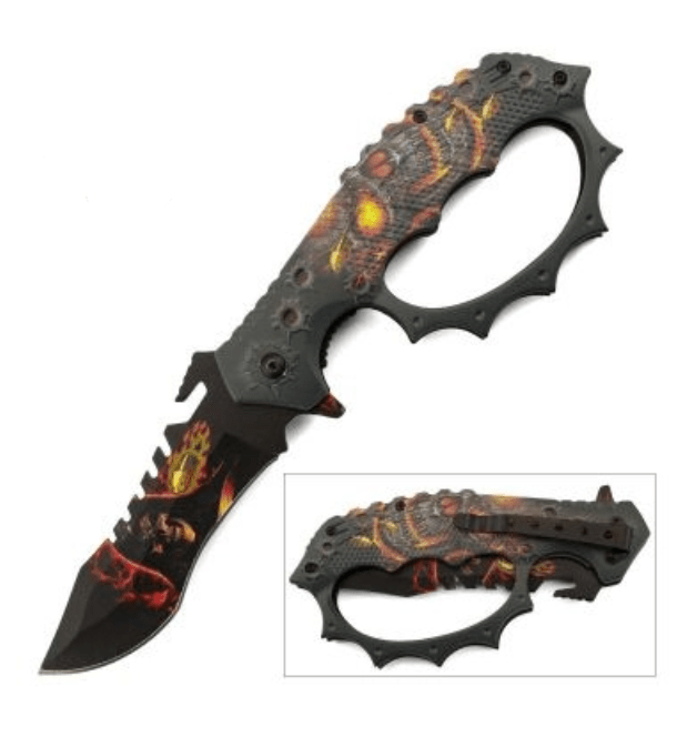 Dark Life Spring Assisted Blade – Blades For Babes