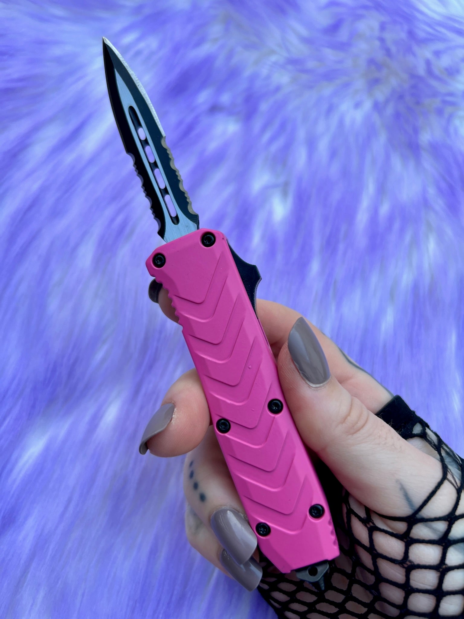 Tecna OTF Knife - Blades For Babes - Automatic - 2