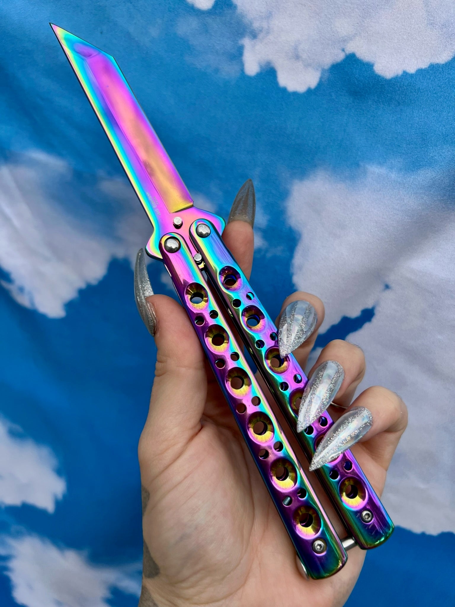 Hestia Butterfly Knife - Blades For Babes - Butterfly Blade - 5