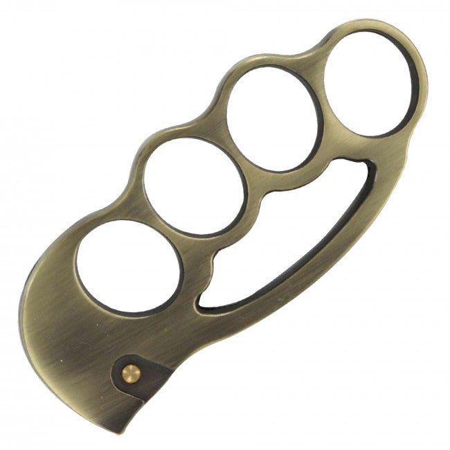 Knuckles w/ Hidden Blade - Gold - Blades For Babes - Knuckles - 2