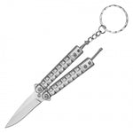 3.5" Butterfly Blade Keychain - Blades For Babes - Butterfly Blade - 4