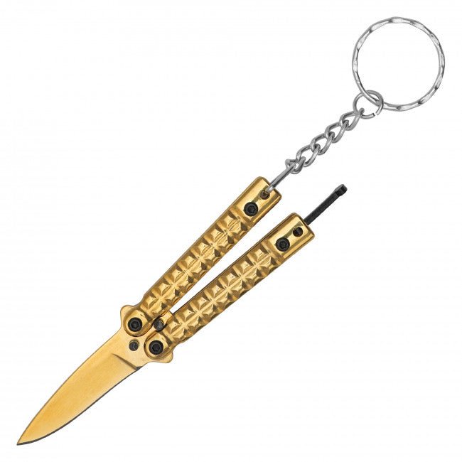 3.5" Butterfly Blade Keychain - Blades For Babes - Butterfly Blade - 5