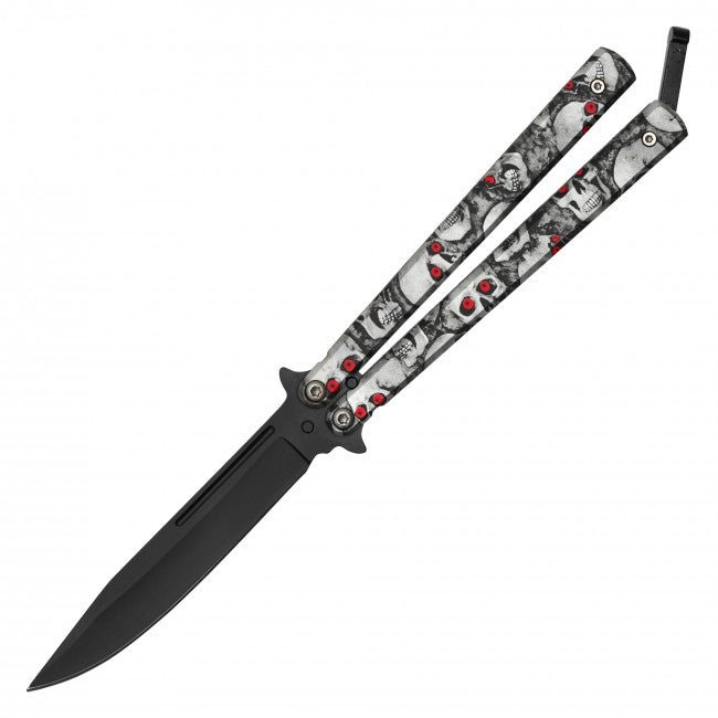 Stoned Skulls Butterfly Blade - Blades For Babes - Butterfly Blade - 1