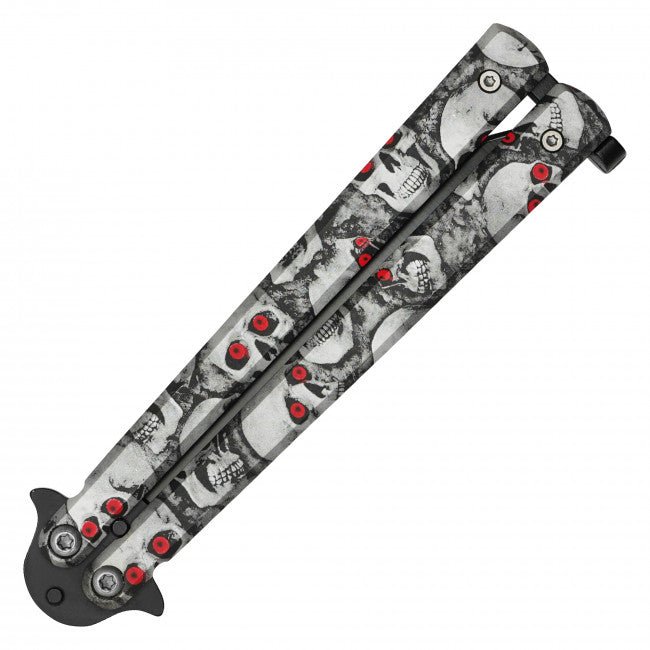 Stoned Skulls Butterfly Blade - Blades For Babes - Butterfly Blade - 2