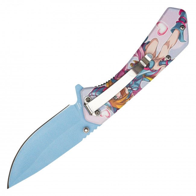 Heartbreak Hero Blade - Blades For Babes - Spring Assisted - 5