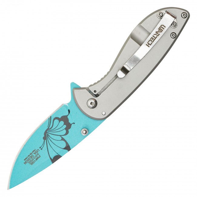 Monarch Pocket Blade - Aquamarine - Blades For Babes - Pocket Knife - 3