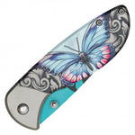 Monarch Pocket Blade - Aquamarine - Blades For Babes - Pocket Knife - 2