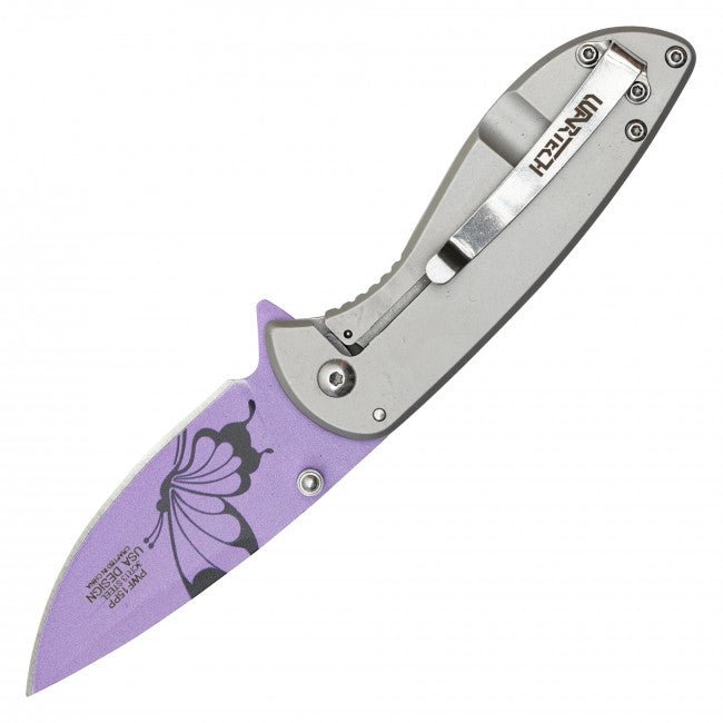 Monarch Pocket Blade - Amethyst - Blades For Babes - Pocket Knife - 3