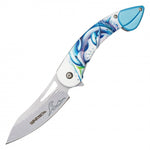 Dolphin Drift Blade - Blades For Babes - Spring Assisted - 1
