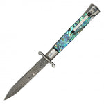 Sea Glass Automatic Stiletto Blade - With Gift Box - Blades For Babes - Automatic - 5
