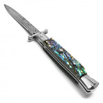 Sea Glass Automatic Stiletto Blade - With Gift Box - Blades For Babes - Automatic - 7