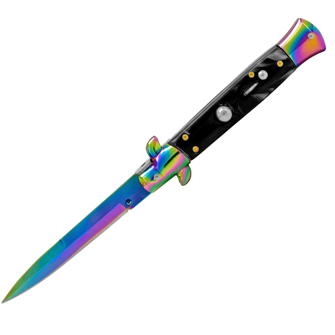 Neo Stiletto Switchblade - Blades For Babes - Spring Assisted - 1