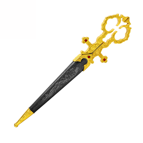 Hamlet Renaissance Scissors Dagger - Blades For Babes - Fixed Blade - 2