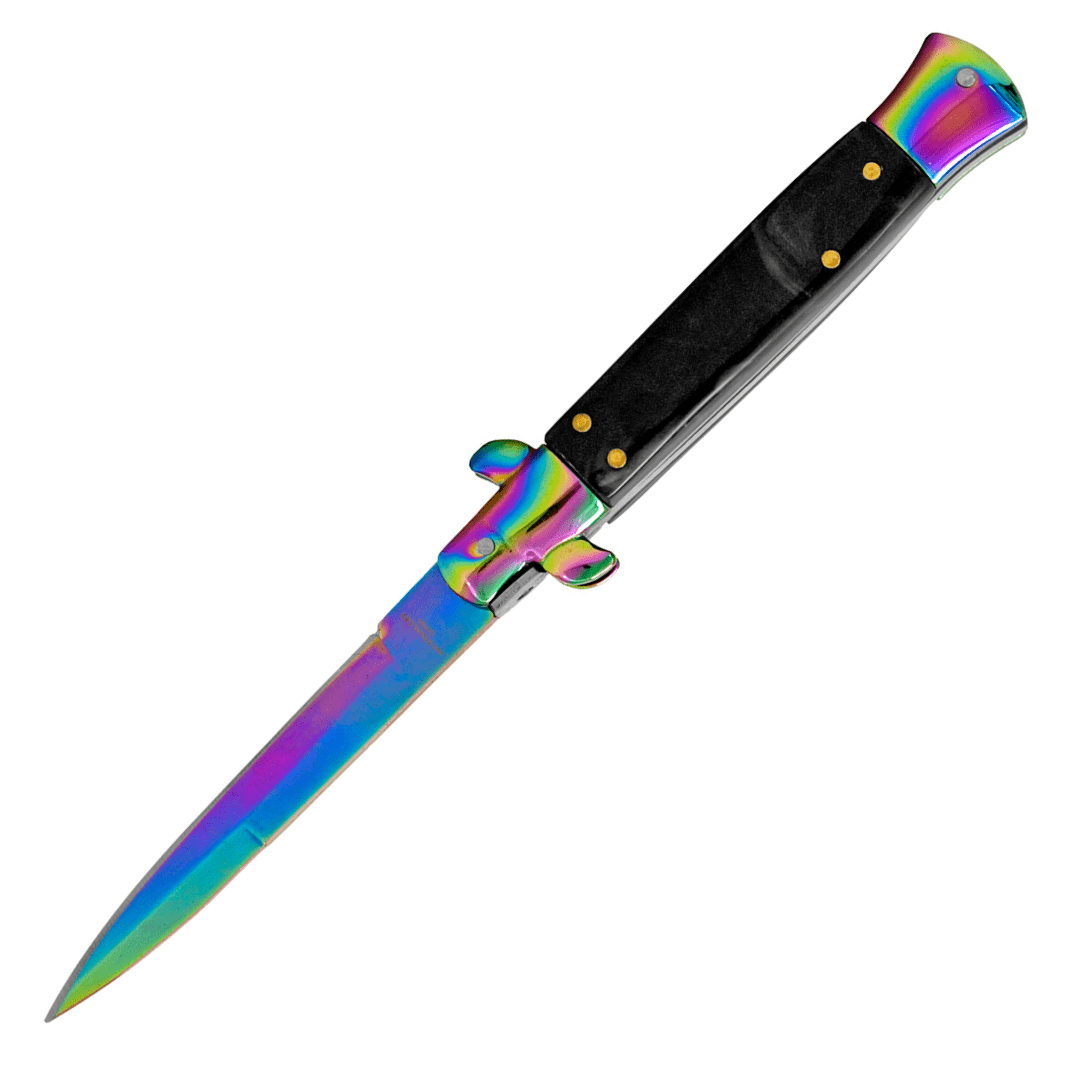 Neo Stiletto Switchblade - Blades For Babes - Spring Assisted - 2