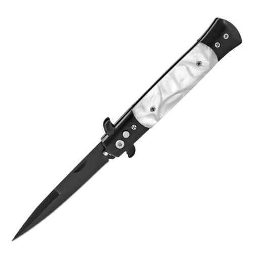 Amitav Spring-Assisted Switchblade - Blades For Babes - Spring Assisted - 1