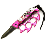 Elite Claw Trench Knife - Hot Pink - Blades For Babes - Spring Assisted - 1