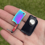 Mini Rainbow Butcher Knife - Blades For Babes - Fixed Blade - 2