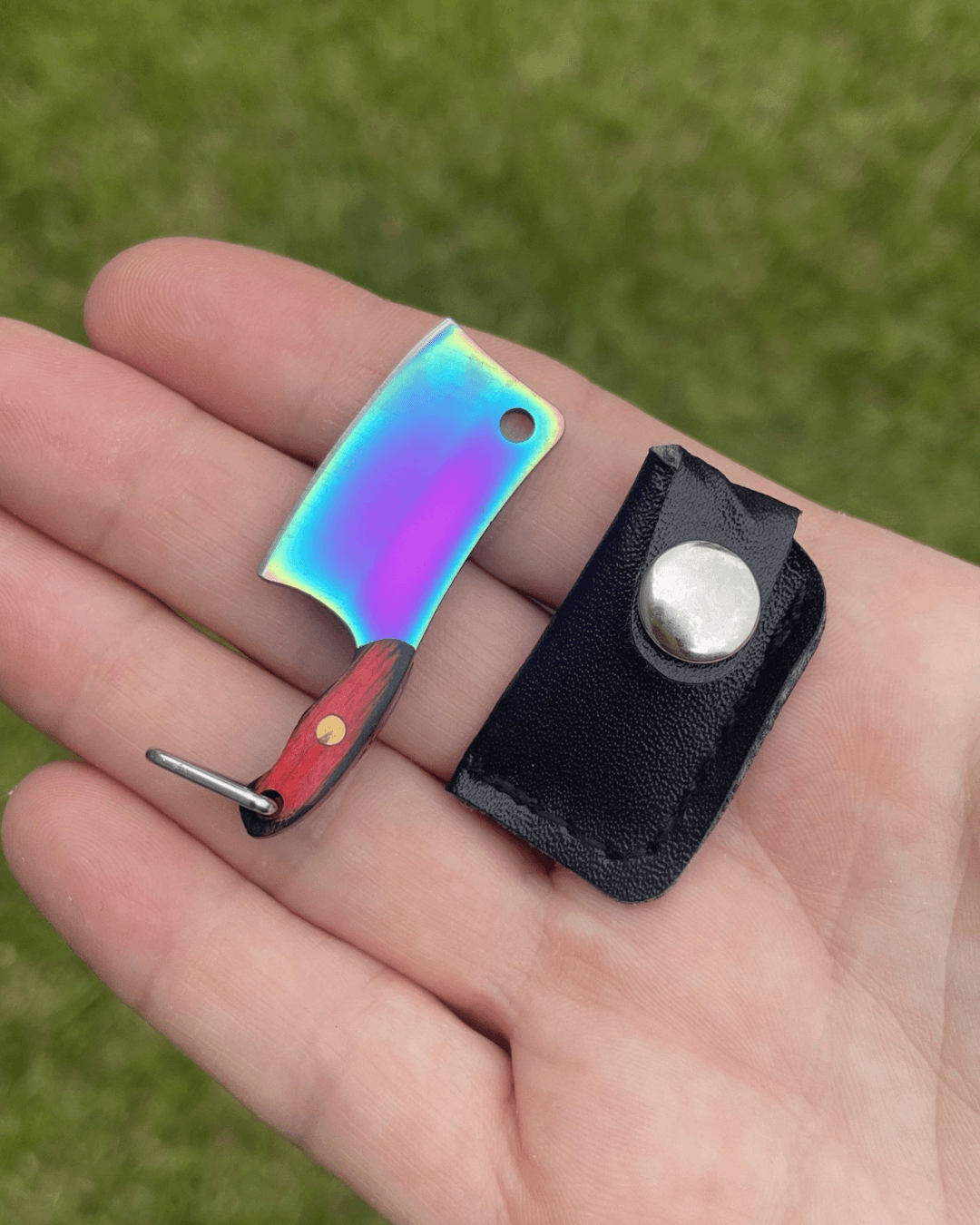Mini Rainbow Butcher Knife - Blades For Babes - Fixed Blade - 2