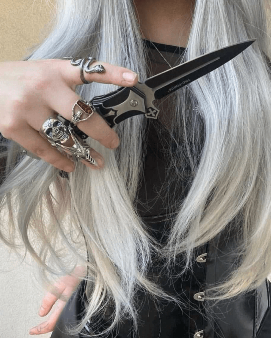 Forgive Me Father Knife - Blades For Babes - Spring Assisted - 4