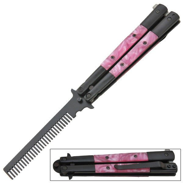 Pink Pearl Butterfly Trainer Balicomb - Blades For Babes - Butterfly Blade - 1