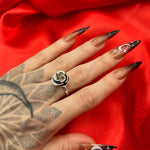 Mai Rose Defense Ring - Blades For Babes Fixed Blade