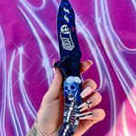 Skeleblue Spring Assisted Knife - Blades For Babes - Spring Assisted - 2