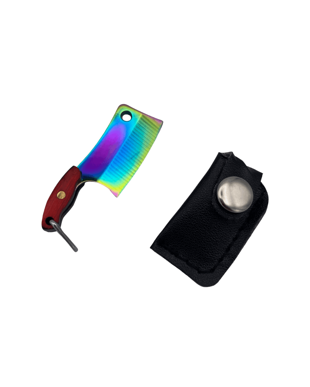 Mini Rainbow Butcher Knife - Blades For Babes - Fixed Blade - 3