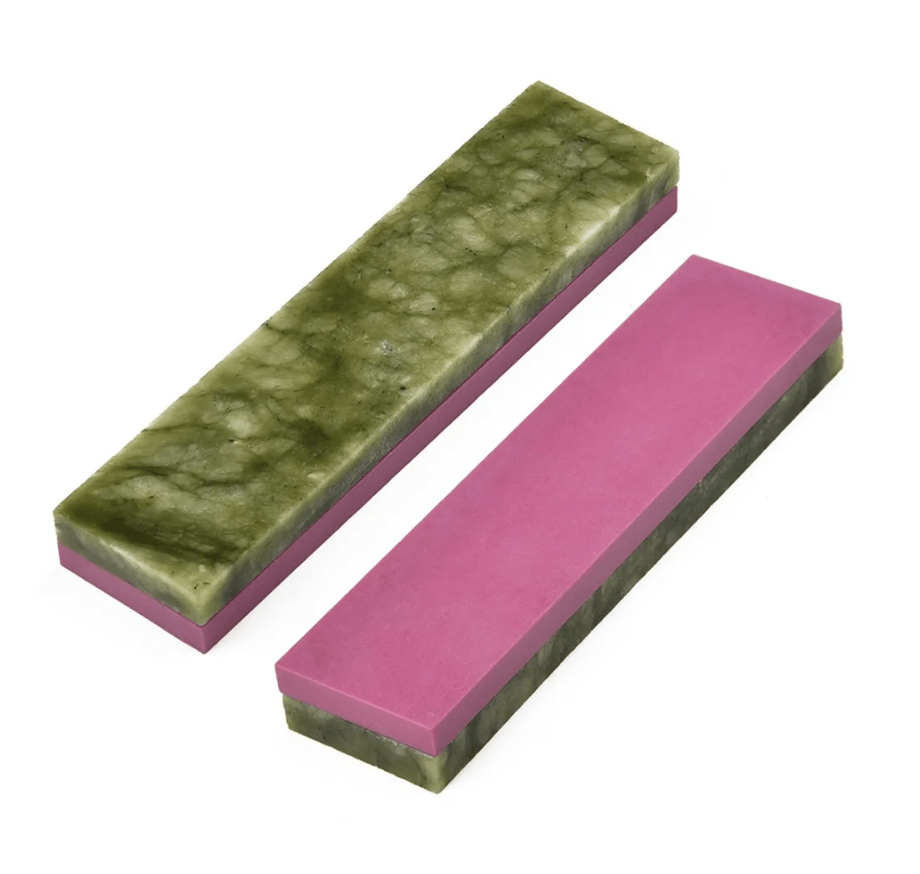 Marbled Pink Sharpening Stone – Blades For Babes