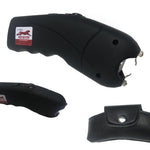 Black Curved Rechargeable Stun Gun - Blades For Babes Accessory