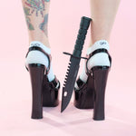 Black M9 Bayonet - Blades For Babes Fixed Blade