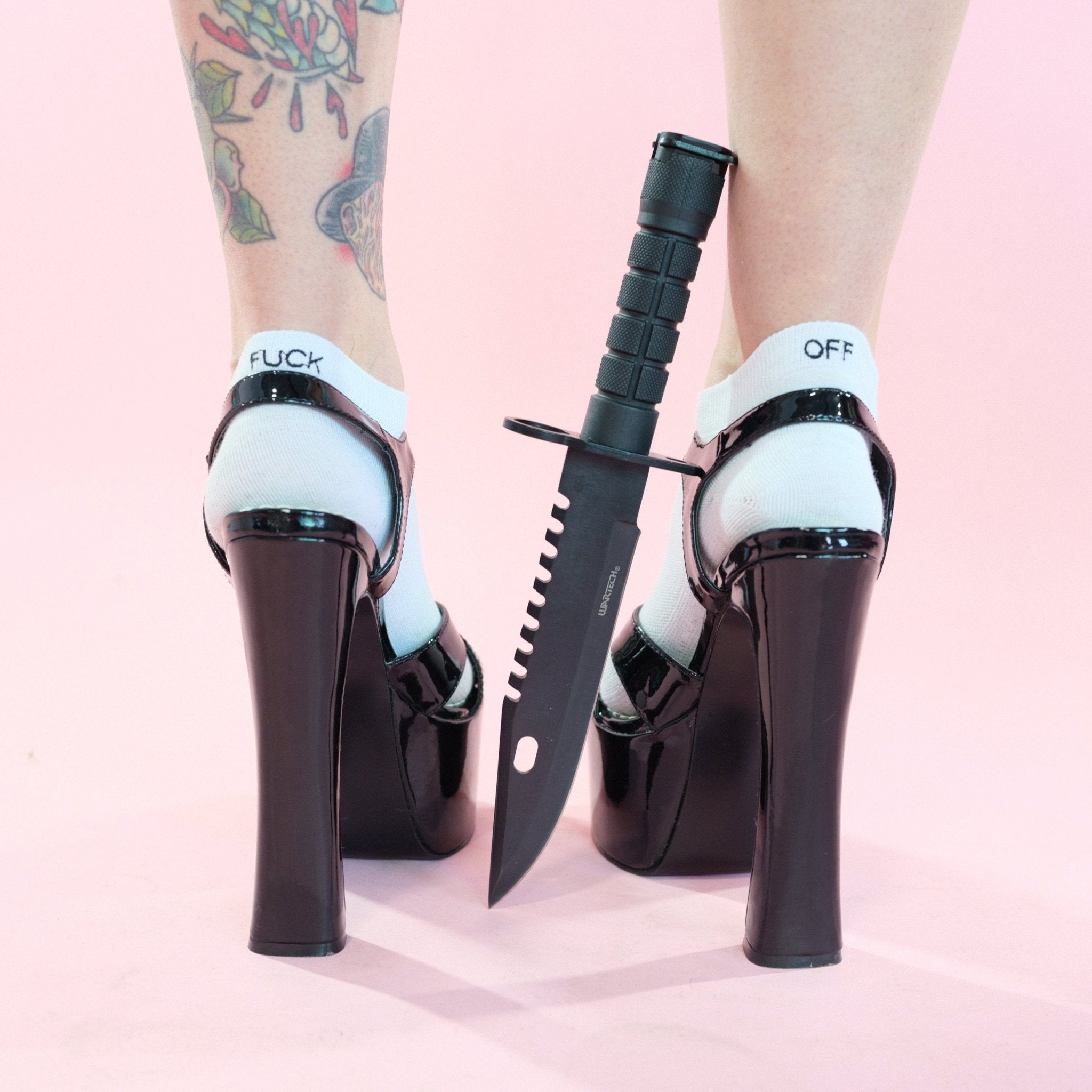Black M9 Bayonet - Blades For Babes Fixed Blade