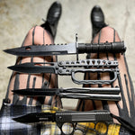 Black M9 Bayonet - Blades For Babes Fixed Blade
