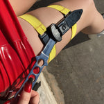 Color Garter Belt Dagger - Clip Point Blade - Blades For Babes Fixed Blade