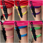 Color Garter Belt Dagger - Clip Point Blade - Blades For Babes Fixed Blade
