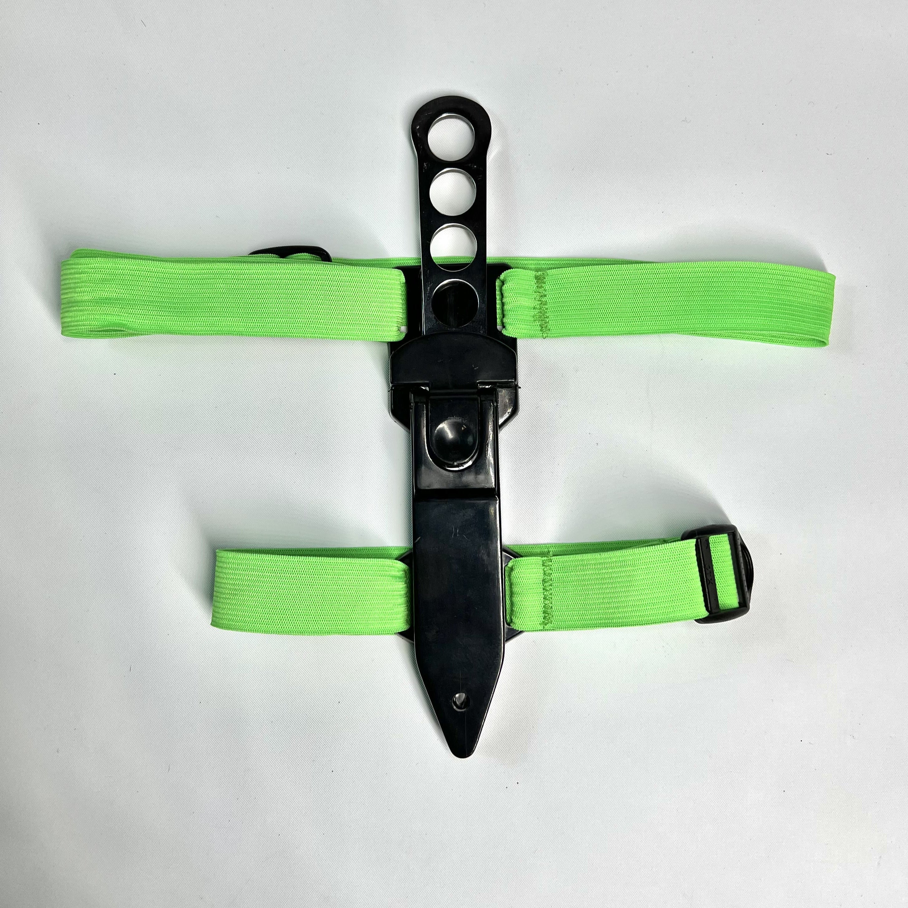 Color Garter Belt Dagger - Clip Point Blade - Blades For Babes Green Fixed Blade