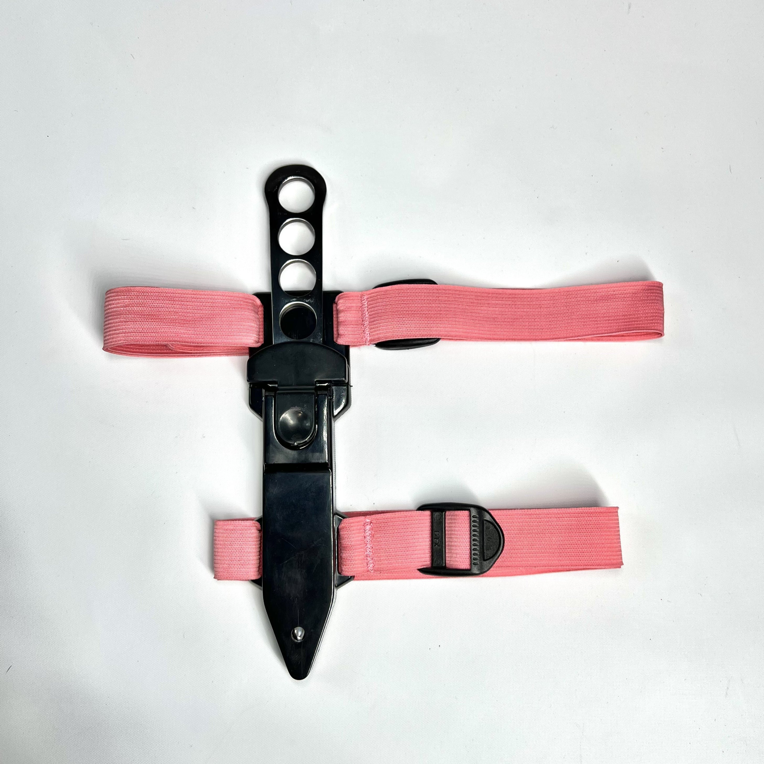 Color Garter Belt Dagger - Clip Point Blade - Blades For Babes Peach Fixed Blade