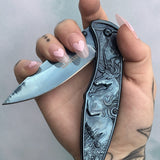 Deep Sea Unicorn Knife - Blades For Babes Spring Assisted